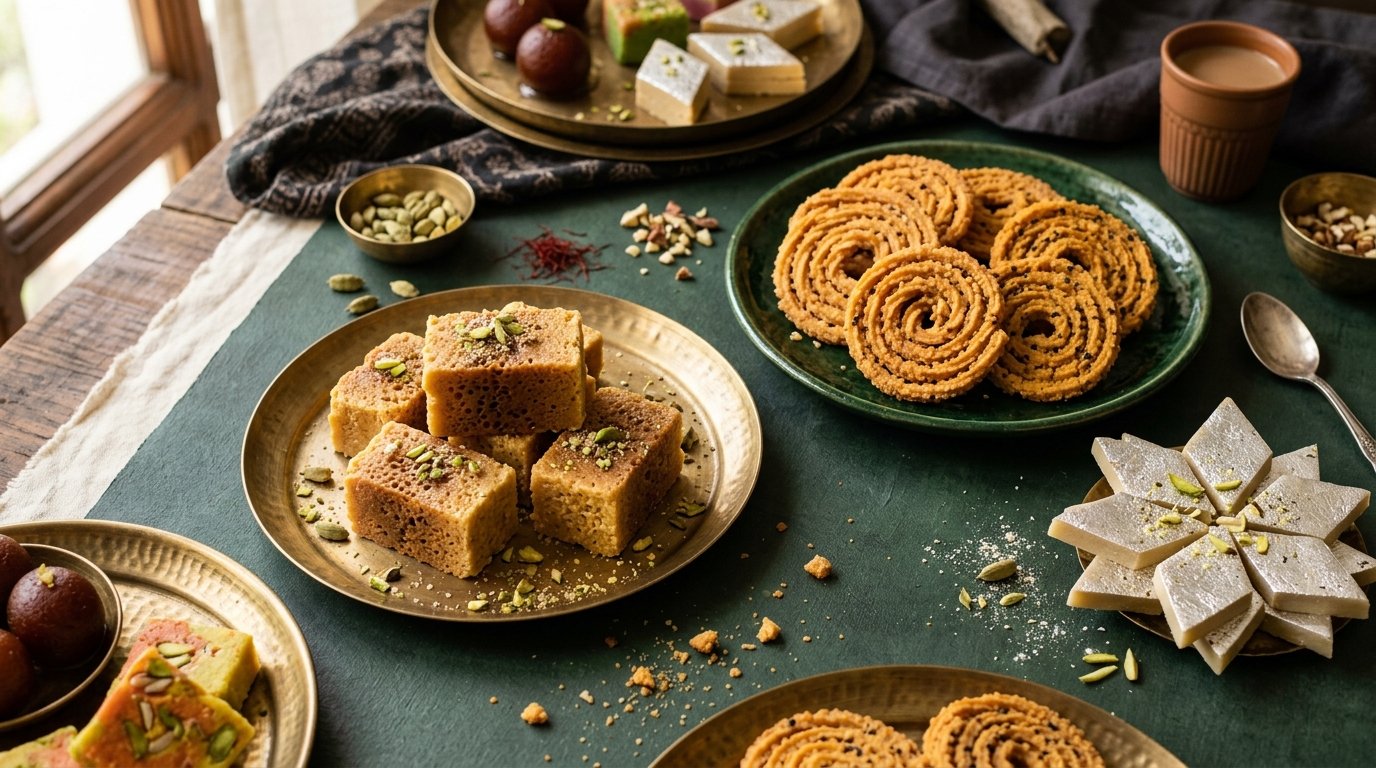 Handcrafted South Indian sweets and savouries from Shree Vasavi Condiments